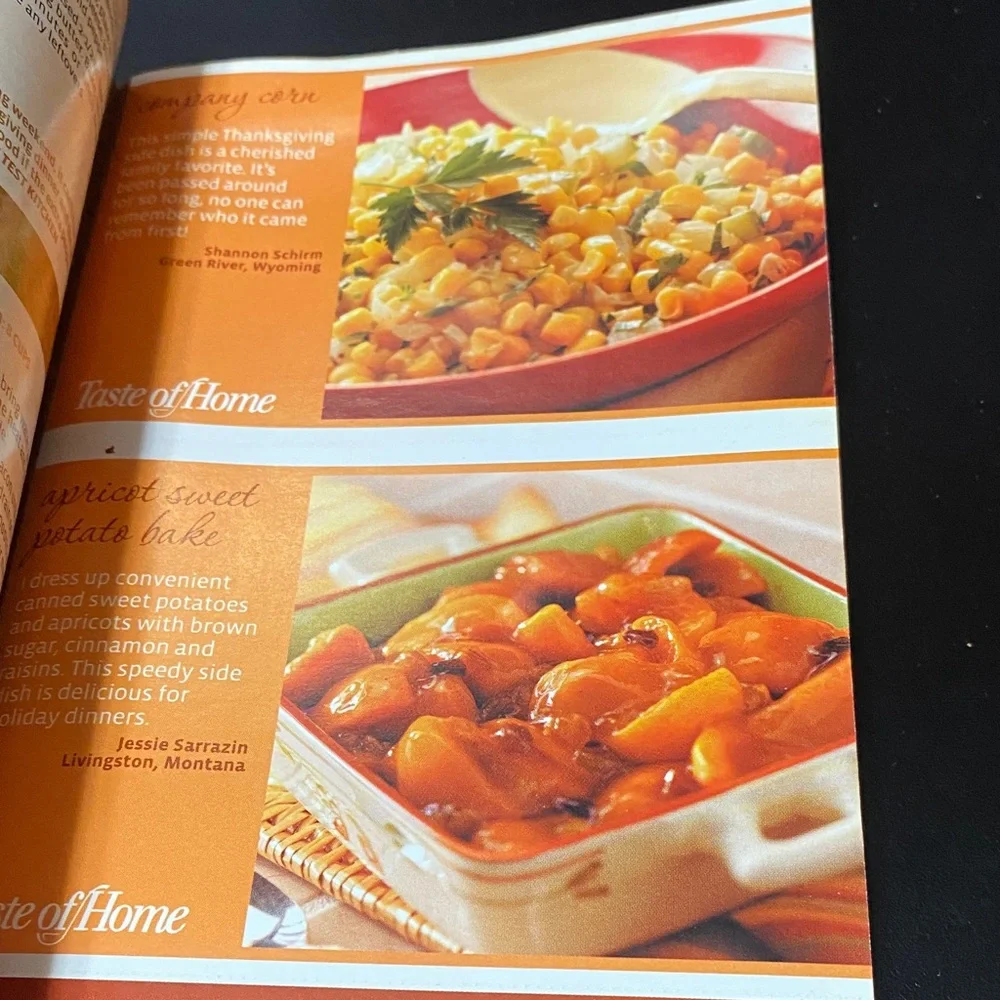 Vintage Taste of Home magazine four piece Cookbook Set + Bonus